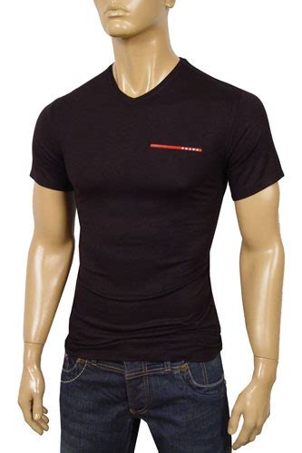 prada v neck t shirt